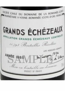 Grands Echezeaux DRC vintage_001