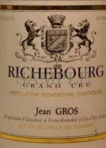 Richebourg Jean Gros vintage_001