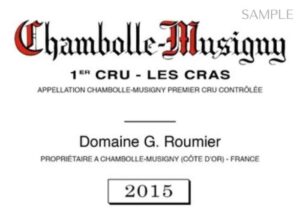 Chambolle Musigny 1er les Cras G.Roumier vintage_001