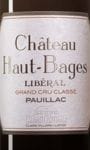 Chateau Haut Bages Liberal label_001