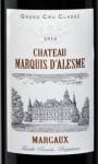 Chateau Marquis dAlesme Becker label_001