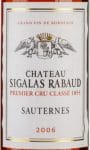 Chateau Sigalas Rabaud label_001